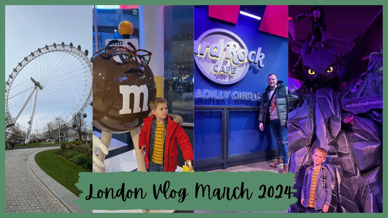 Our London trip with Merlin Annual Pass attractions | London Eye | Shrek's Adventure | Hard Rock