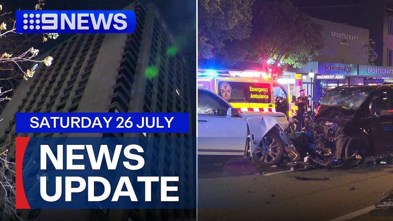 Hotel worker allegedly stabbed coworker; Rolls Royce driver was allegedly drunk | 9 News Australia