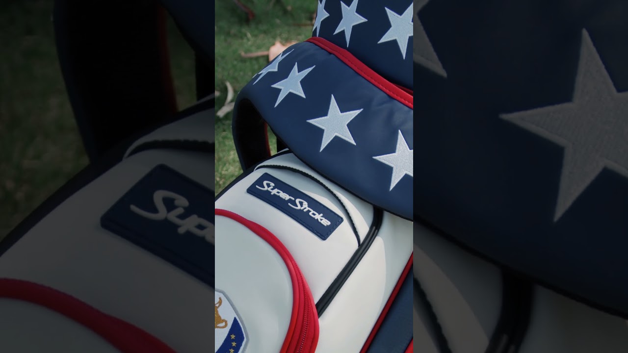 Limited Edition Ryder Cup Golf Bag from SuperStroke #golf #golfbag #rydercup