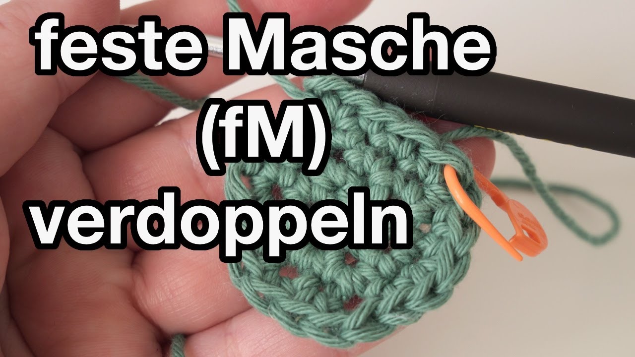 Feste Masche (fM) verdoppeln