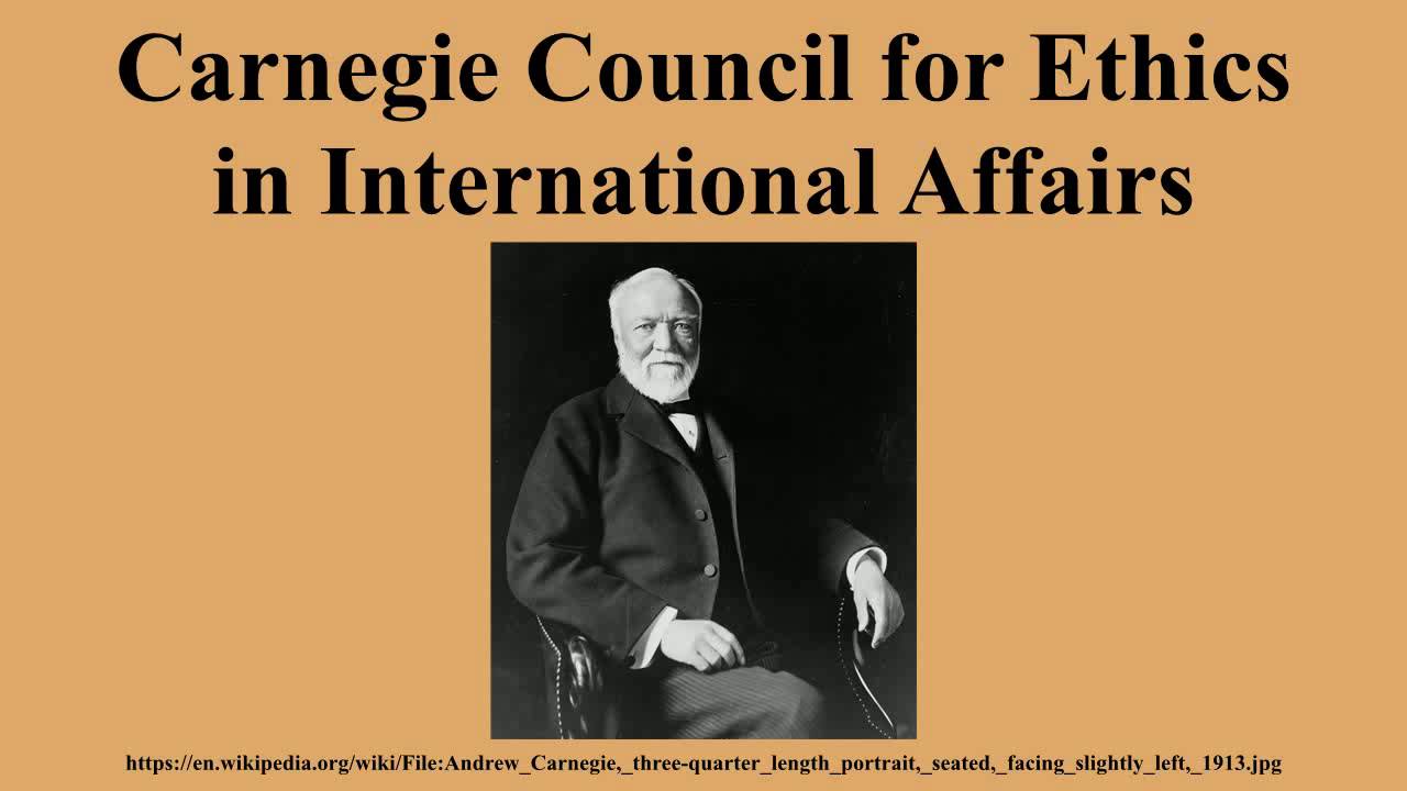 Carnegie Council for Ethics in International Affairs