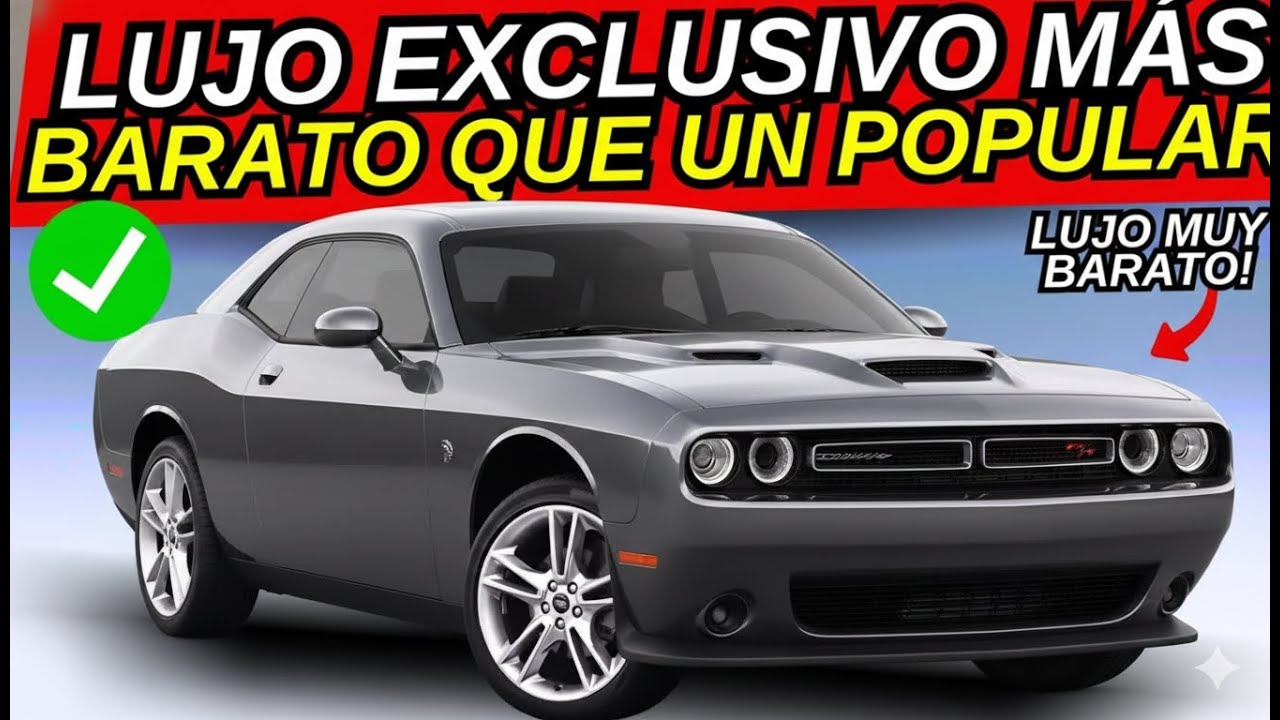 4 AUTOS que SE DESPLOMARON de PRECIO y se convirtieron en una OPORTUNIDAD OCULTA