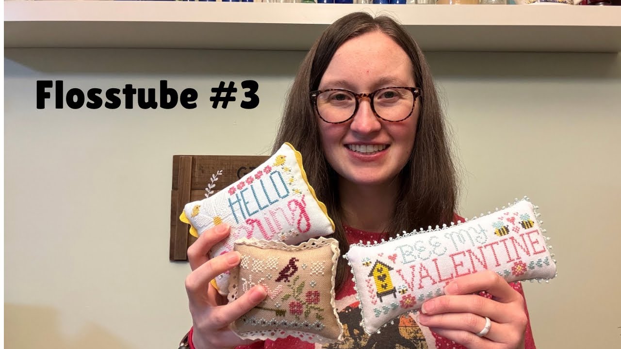 Flosstube #3: We have 3 finishes! 