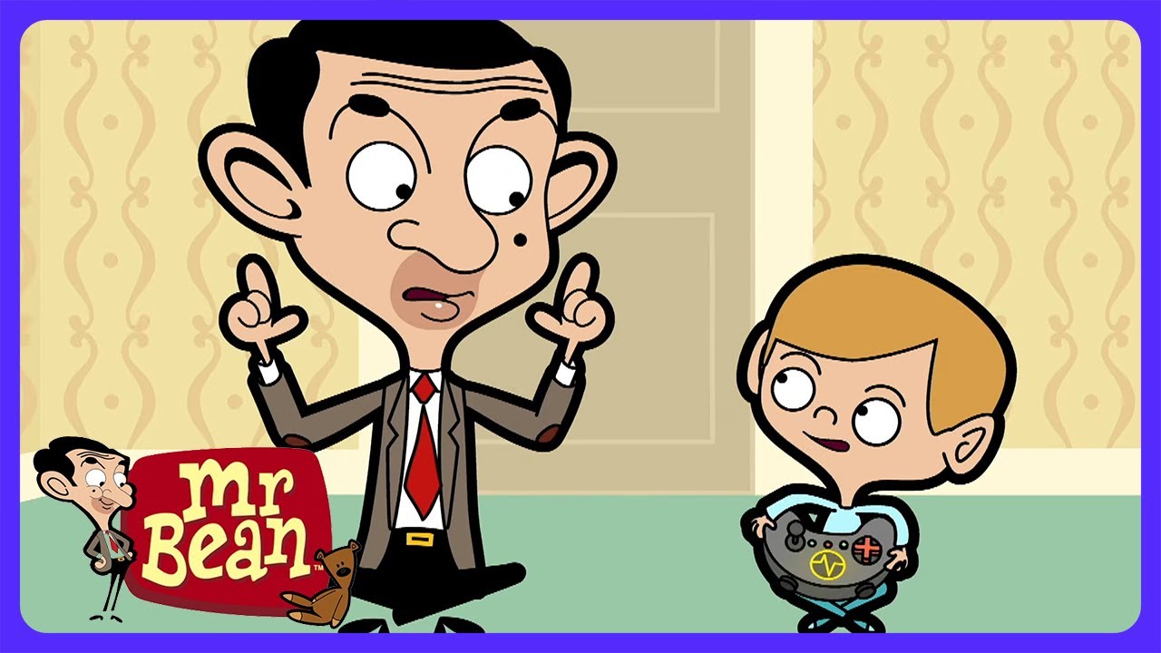Mr. Bean - Video Game Mania! | Børnefilm | WildBrain Tegnefilm By