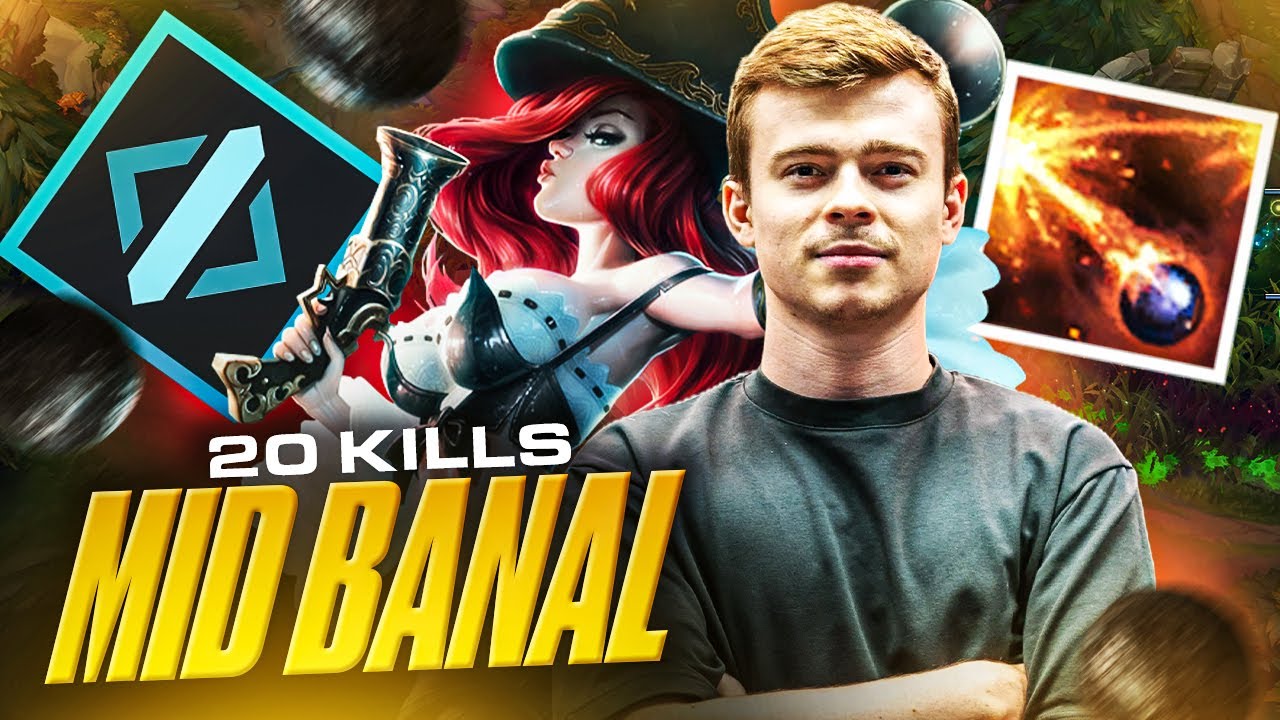 MISS FORTUNE MID : 20 KILLS BANAL.
