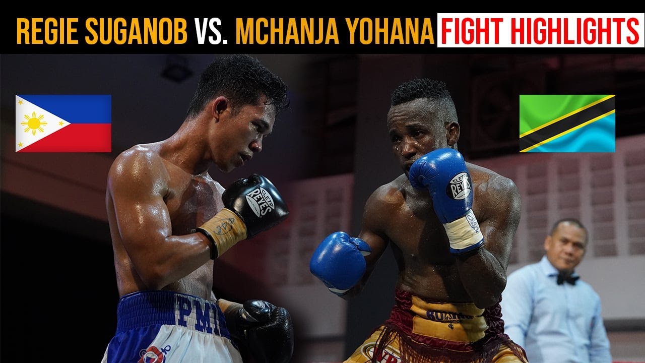 REGIE SUGANOB vs MCHANJA YOHANA | FULL FIGHT HIGHLIGHTS | Dominant UD Win!