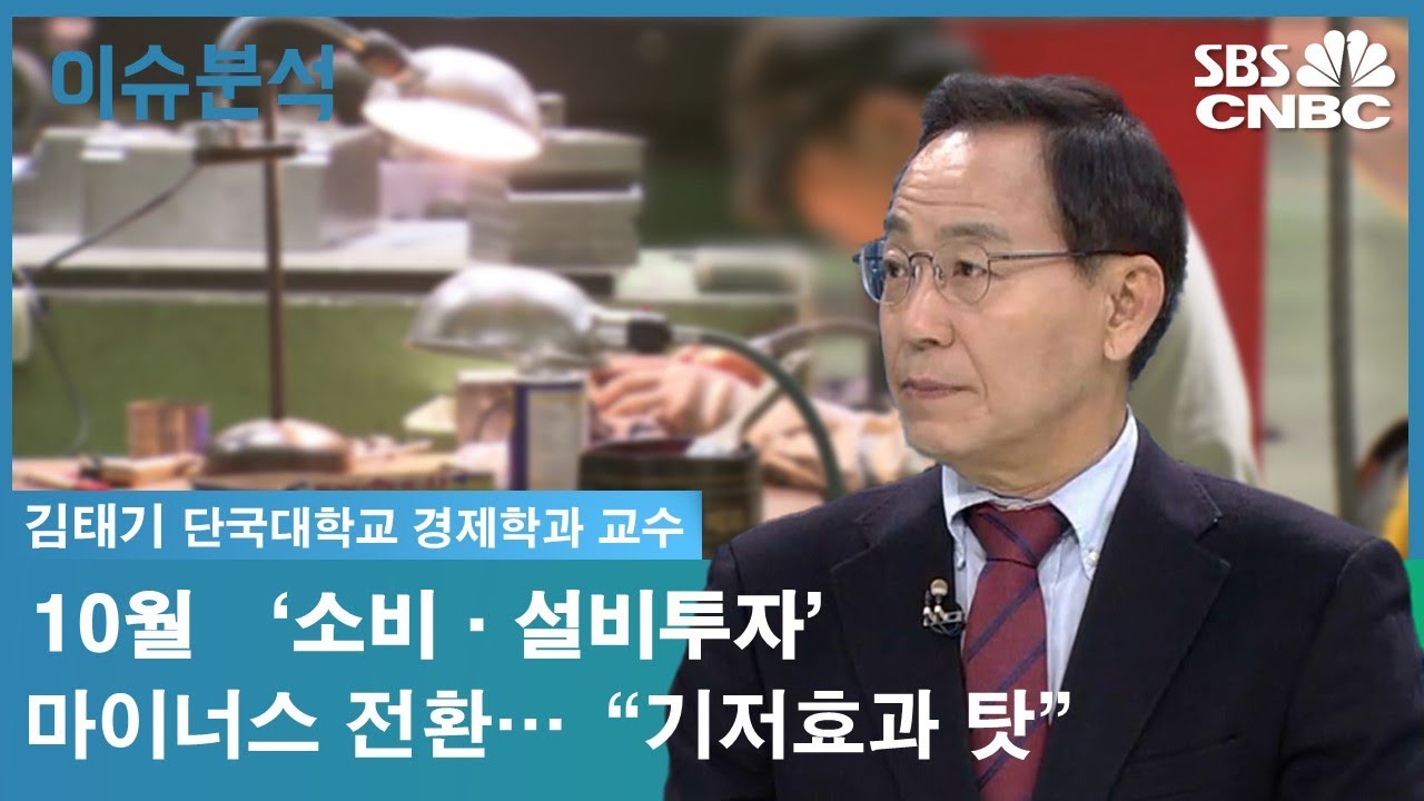 [이슈분석] 10월 &lsquo;소비&middot;설비투자&rsquo; 마이너스 전환&hellip;&ldquo;기저효과 탓&rdquo;