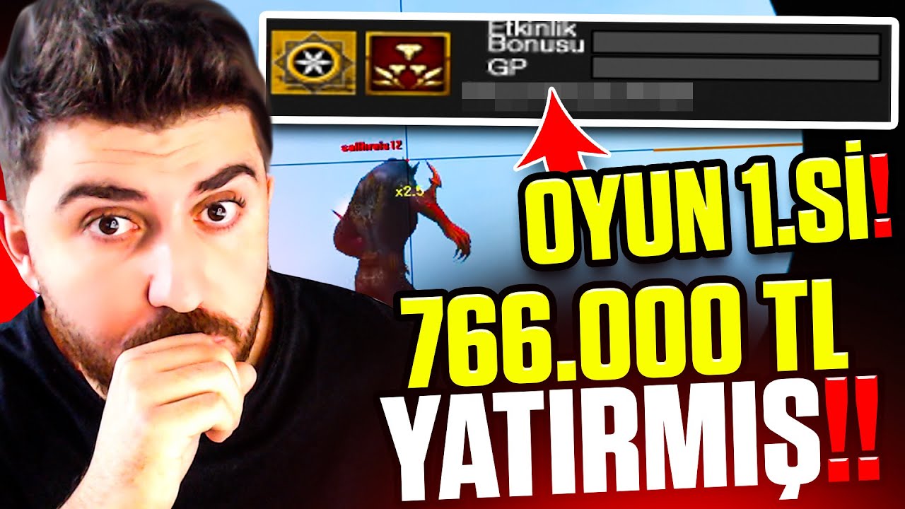 YOK ARTIK!! 766.000 TL HARCAMIŞ OYUN 1.Sİ WOLFTEAM HESABI