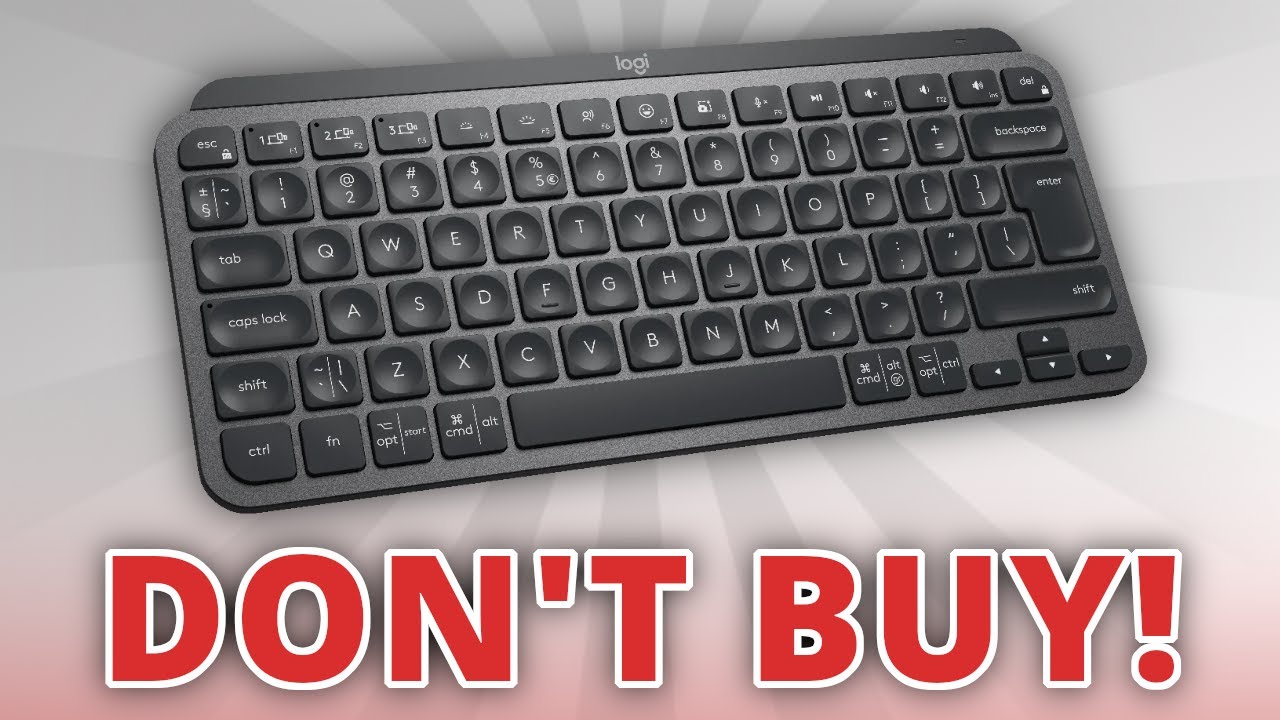 Logitech MX Keys Mini Review | DON'T BUY!