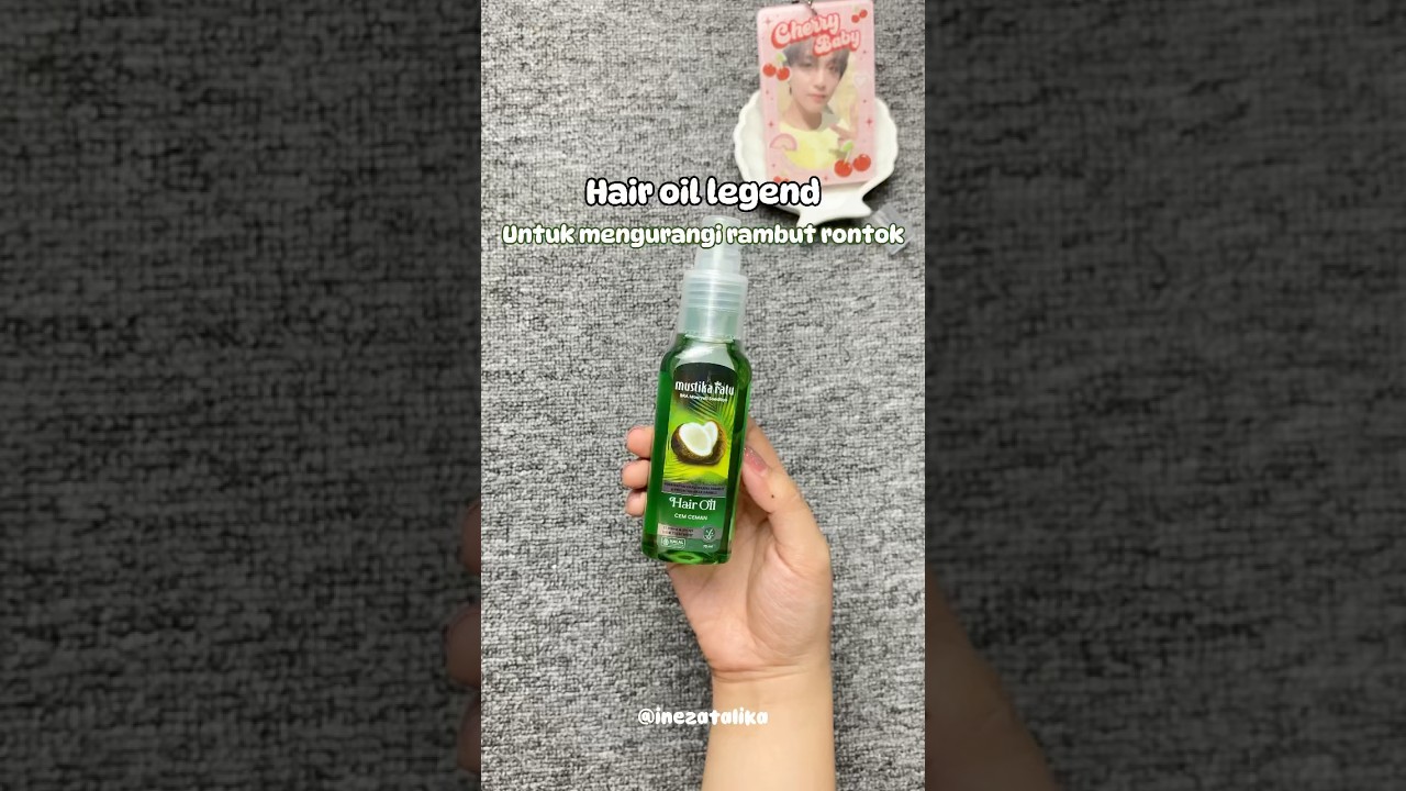 Hair oil cem ceman mustika ratu | #racunshopee