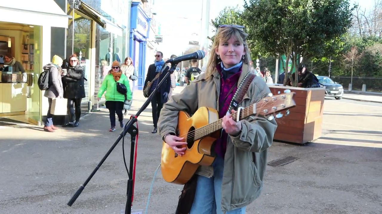The Fantastic Larabelle with an amazing cover of Redemption Song by Bob Marley from Grafton Street