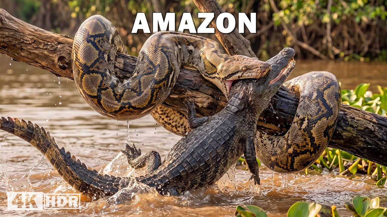 THE MOST DANGEROUS PYTHON IN THE AMAZON | Deadly Ambushes in the Jungle | Nature Animal Documentary