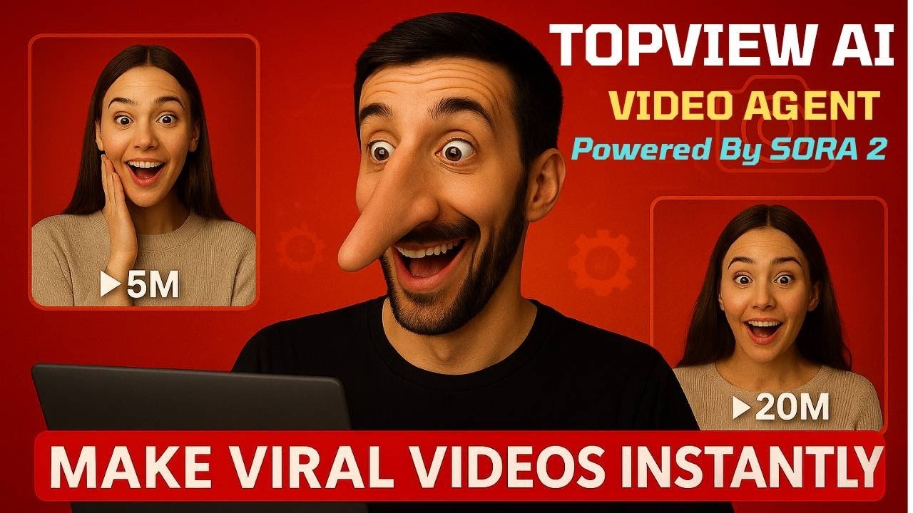 Topview AI Tutorial: Create Viral Videos with Topview AI Video Agent Powered by Sora 2