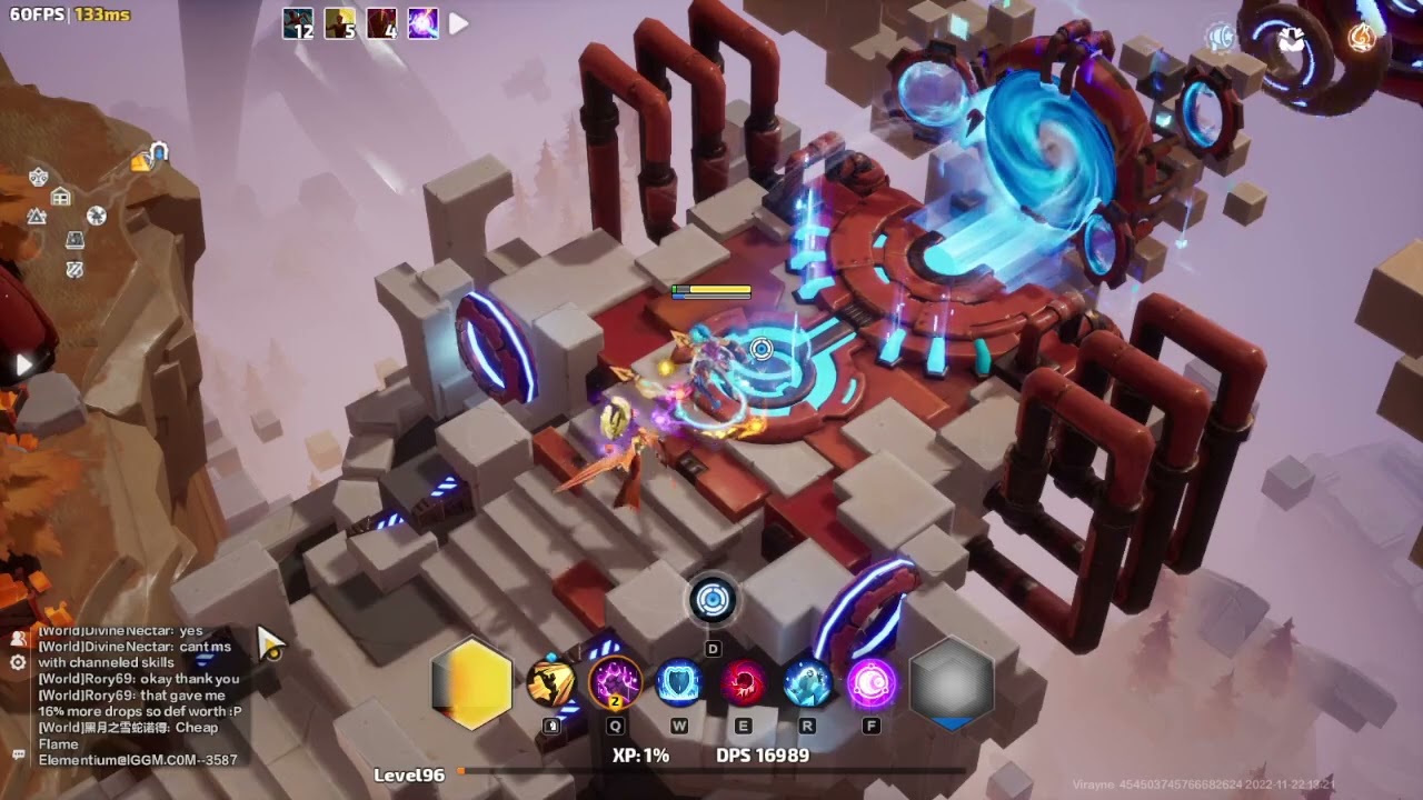 Torchlight Infinite - Cast on Crit Icy Ring Thea Gear/Tree + T8 Boss Speed Test