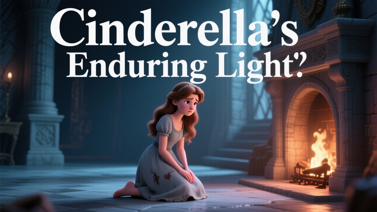 Cinderella's Enduring Light #Cinderella #FairyTale #Disney #ClassicStories #MagicLightai #MagicLight