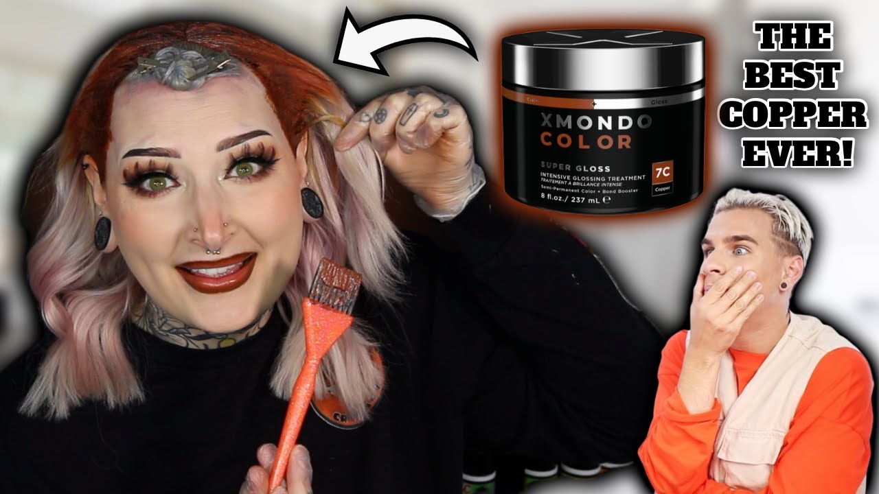 Dyeing My Hair COPPER  | XMONDO 7C 🧡🤎