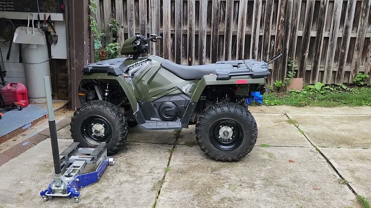 2018 POLARIS 450 SPORTSMAN BATTERY REPLACEMENT