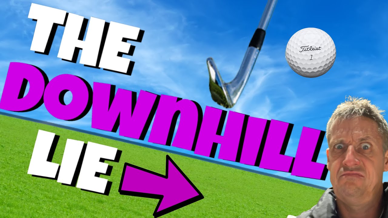 Mastering the Downhill Lie in Golf | I Will Show You How 😊💥❌