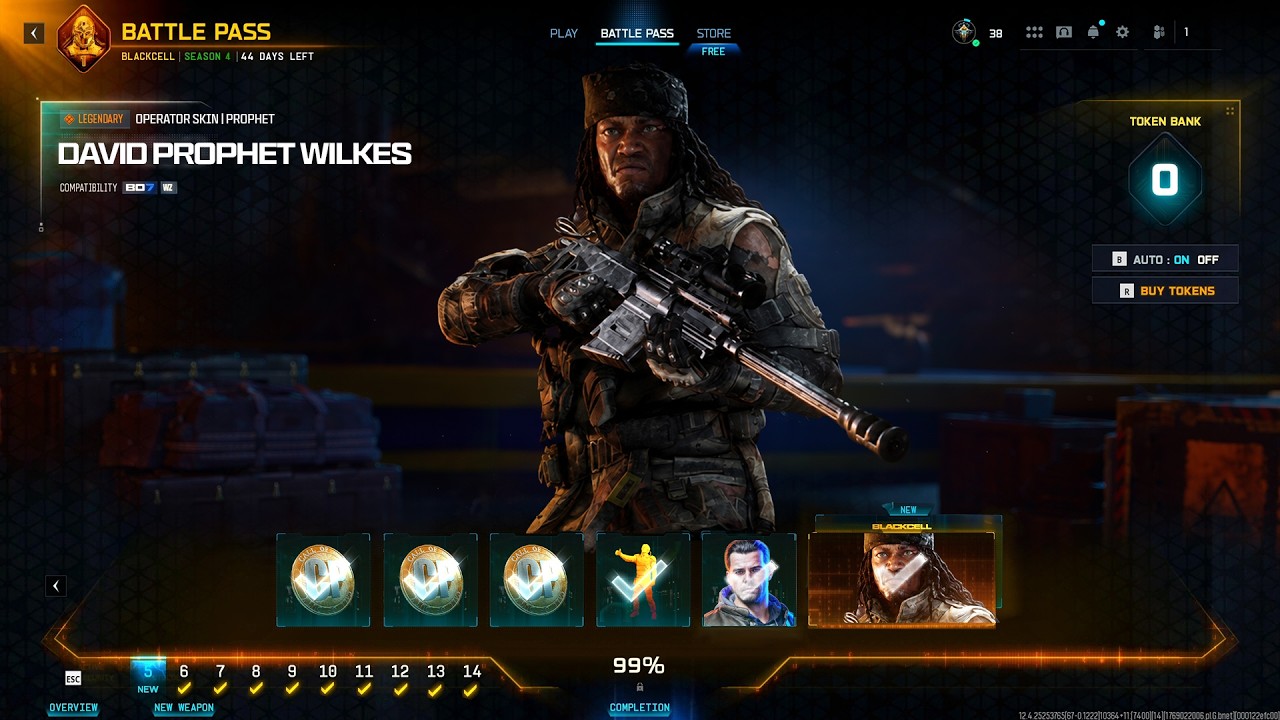 ПЕРВЫЙ ВЗГЛЯД на боевой пропуск 4-го сезона Black Ops 7 (оператор &laquo;Пророк&raquo;, оружие и многое другое)