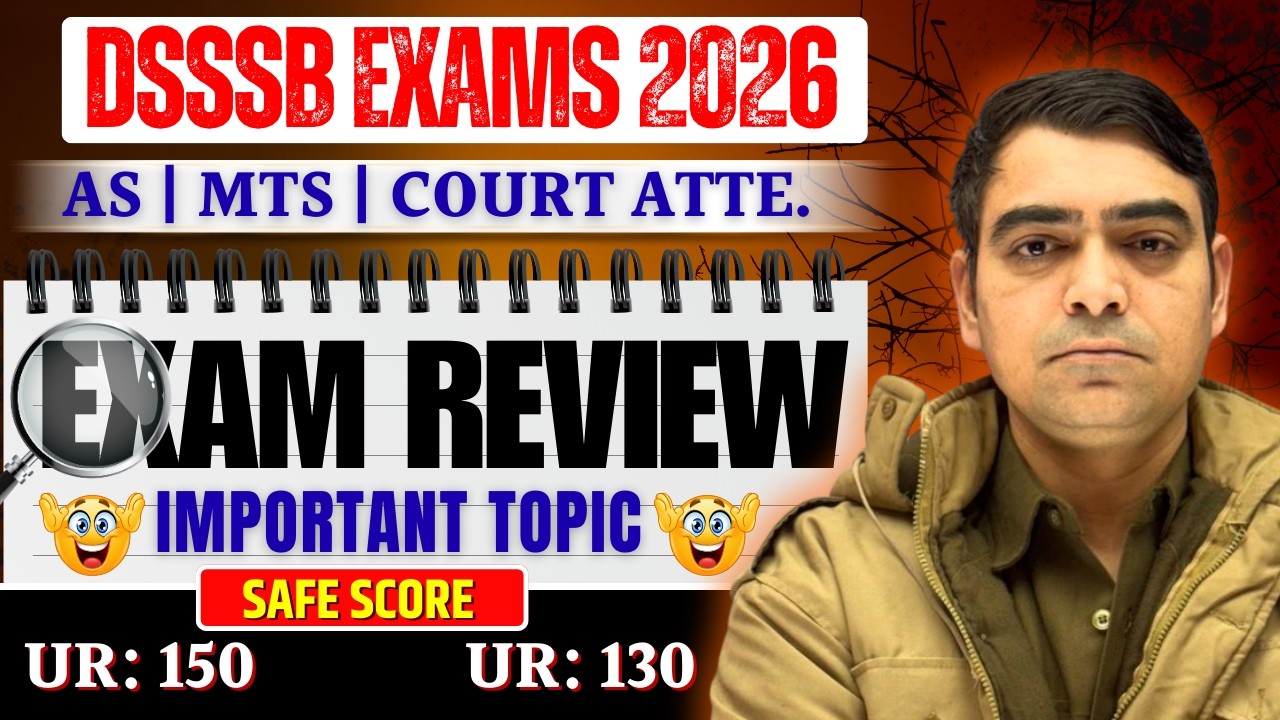 Exam Analysis | DSSSB Exams 2026 | Important Topics | Grow Academy
