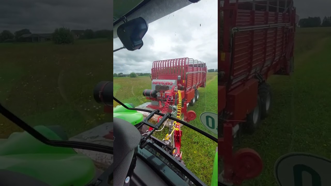 SUPERTINO CA 70 rinktuvinė priekaba su žoliapjove pradėjo darbus &Scaron;ilalės rajone! 💪🏻| Agroteka