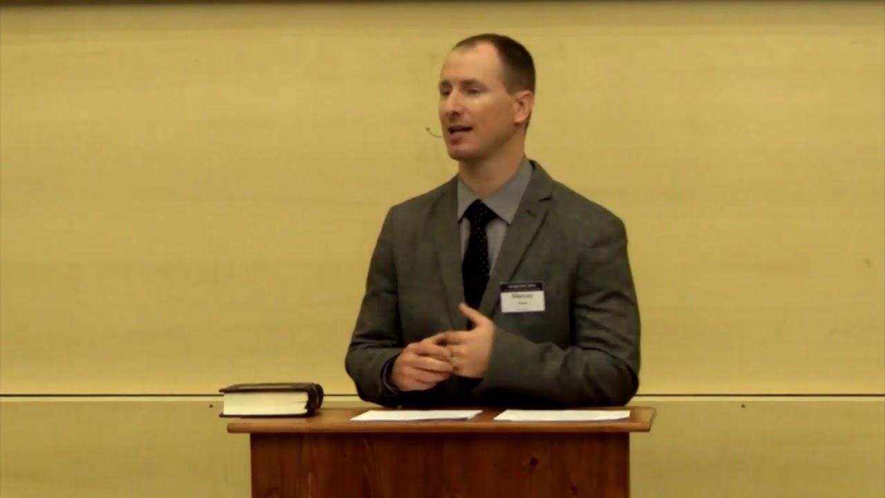 #4 Dílo trojjediného Boha v posvěcení - Marcus Denny | Konference Trojjedinný Bůh 2016