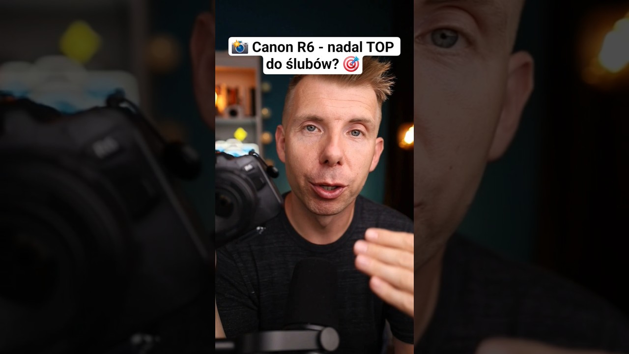 Canon R6 - nadal top do ślub&oacute;w? Dlaczego wciąż polecam R6 w 2025 roku.