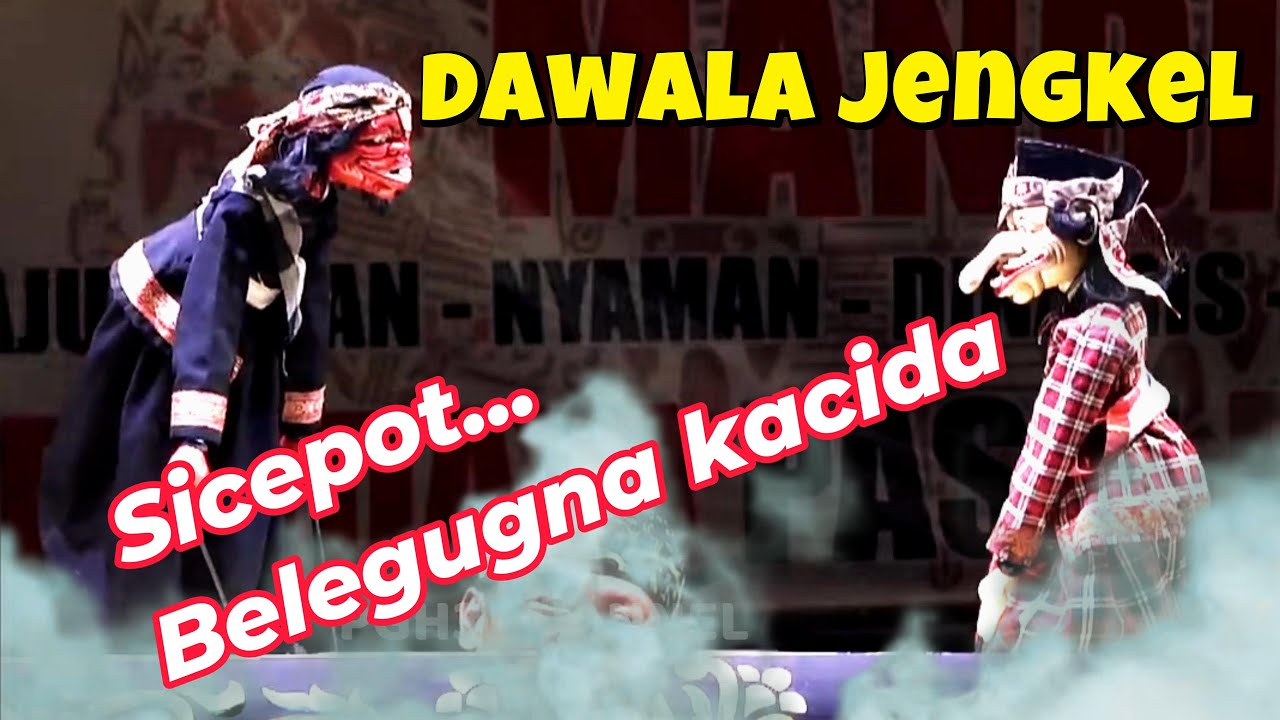 GATOTKACA ampir GATOT jadi Intel Gara gara Cepot teu ngartieun - Bodoran Wayang Golek PGH3 H Dadan S