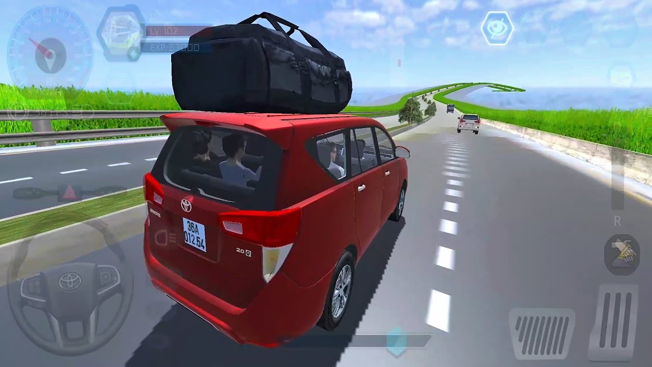 Car Simulator Vietnam #30 | Drive red Toyota | Mobile Games | Android Gameplay