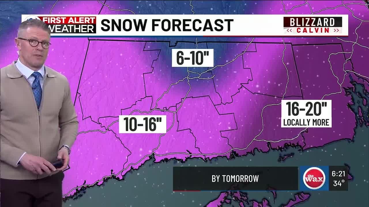 Technical Discussion: A First Alert Weather Day for Blizzard Calvin