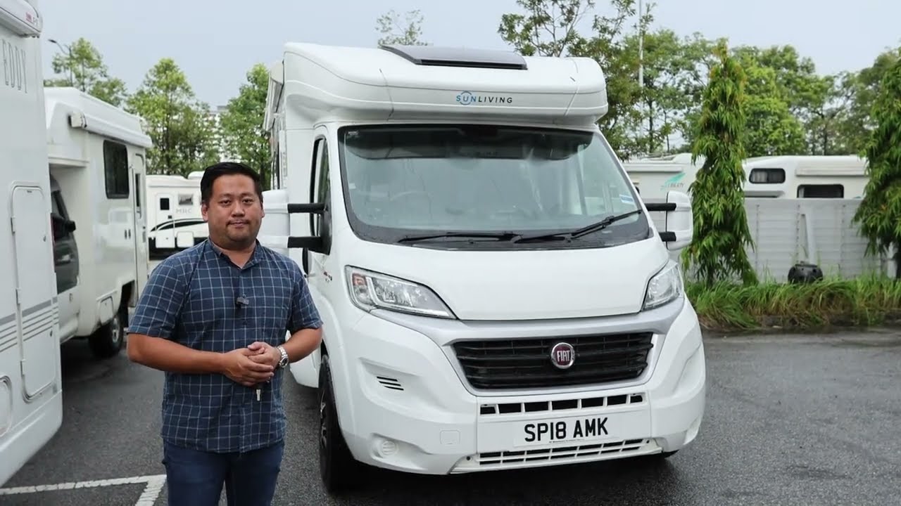 Fiat Ducato Sun Living Fix Bed 2018 Malaysia 🇲🇾 