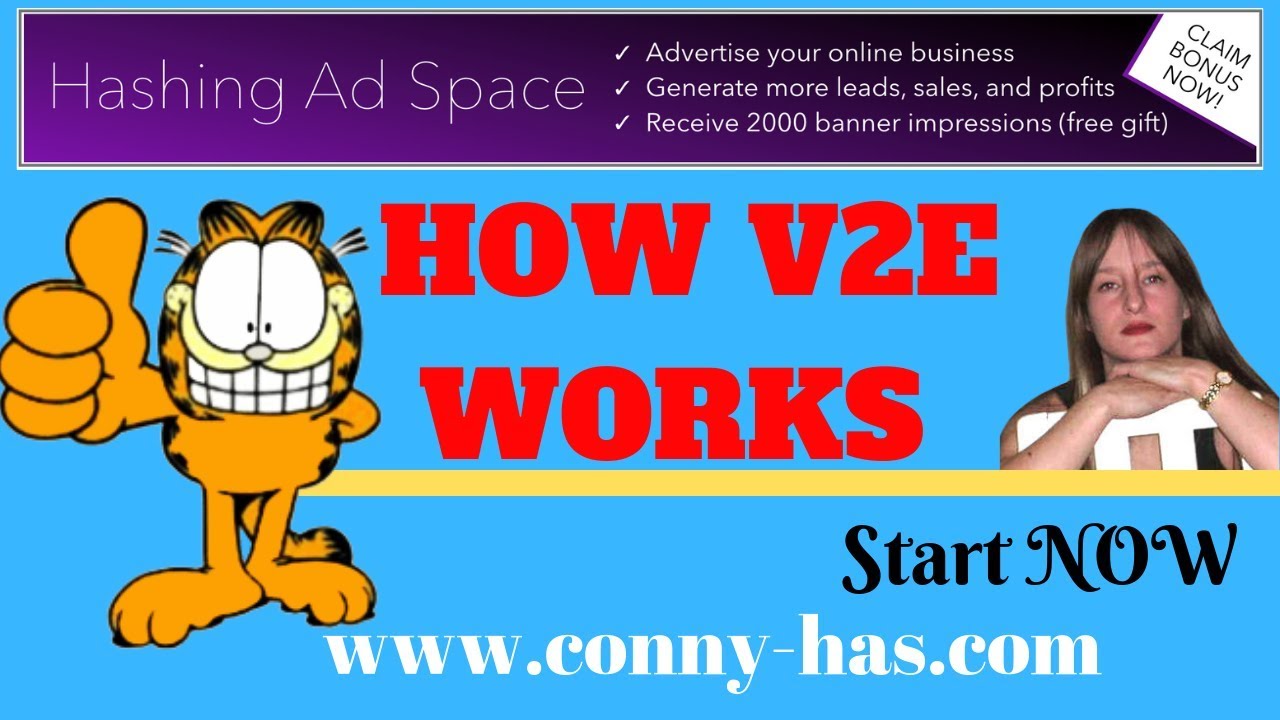 Hashing Ad Space How View To Earn (V2E) System Works
