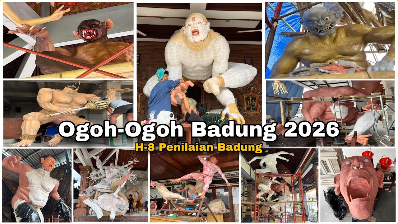 Keliling Badung H-8 Penilaian 2026 - ogoh ogoh Munggu Dan Sekitarnya