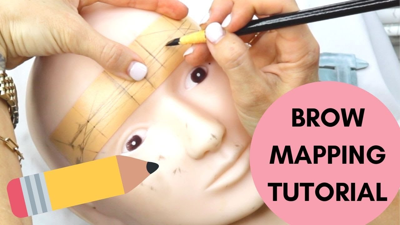 BROW MAPPING Tricks for Microblading Artists (Brow Mapping Tutorial using STRING METHOD)