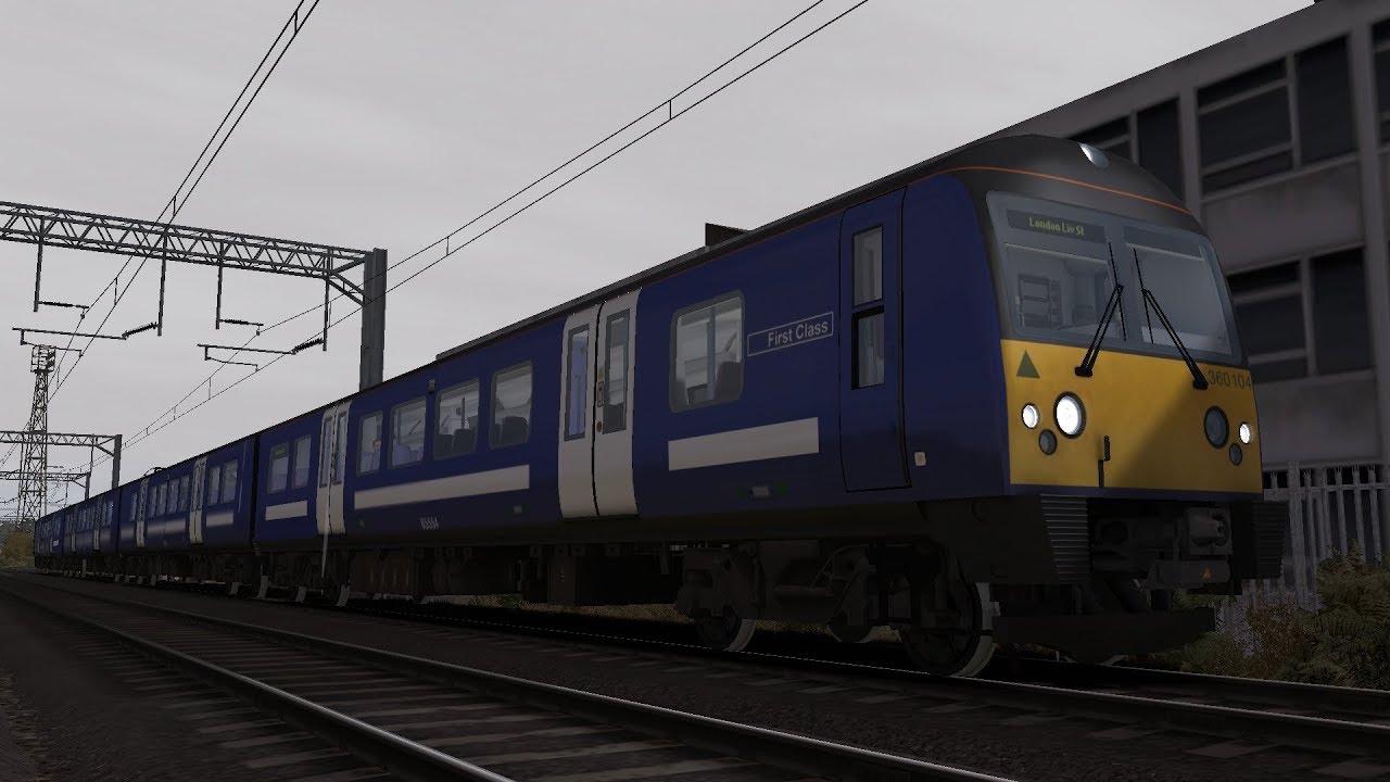 Train Simulator 2018 - Class 360 - Shenfield to London Liverpool Street