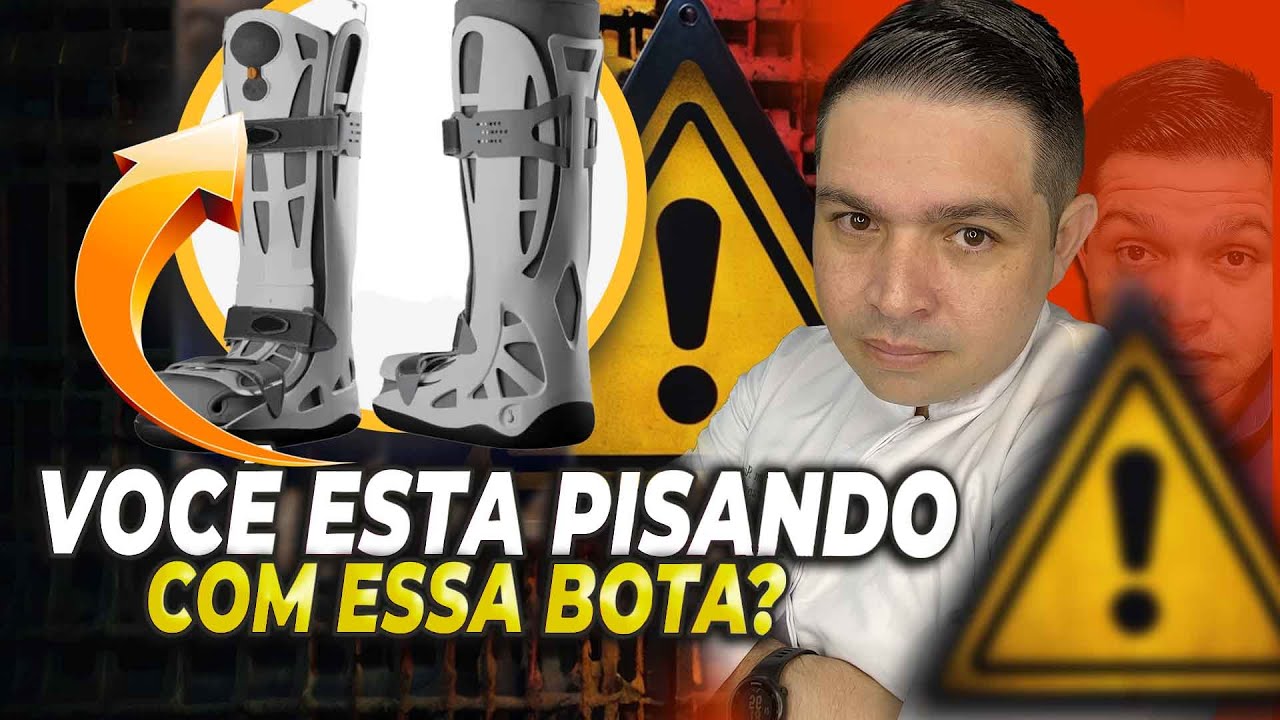 Quando tirar as MULETAS utilizando a Bota Ortopédica Robofoot