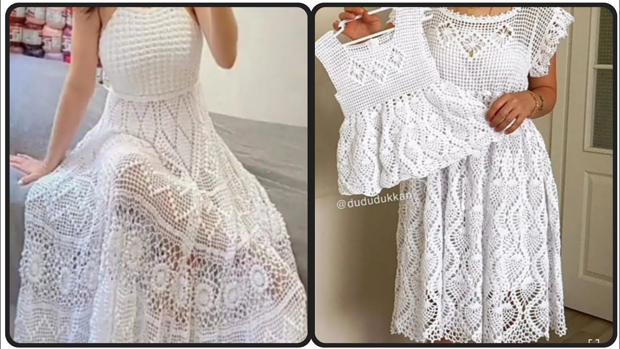crochet dress pattern//crochet summer clothes