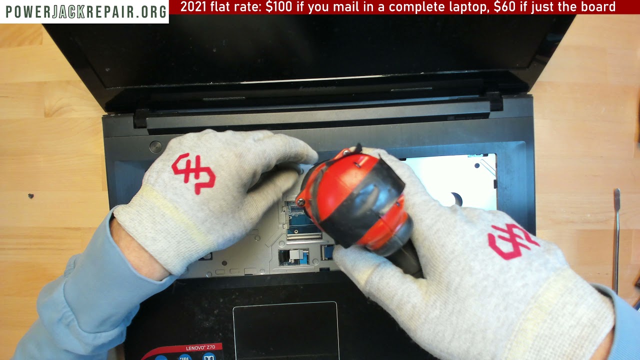 Lenovo Z70 Z70-80 80fg laptop charge port power jack repair fix charging connector replacement