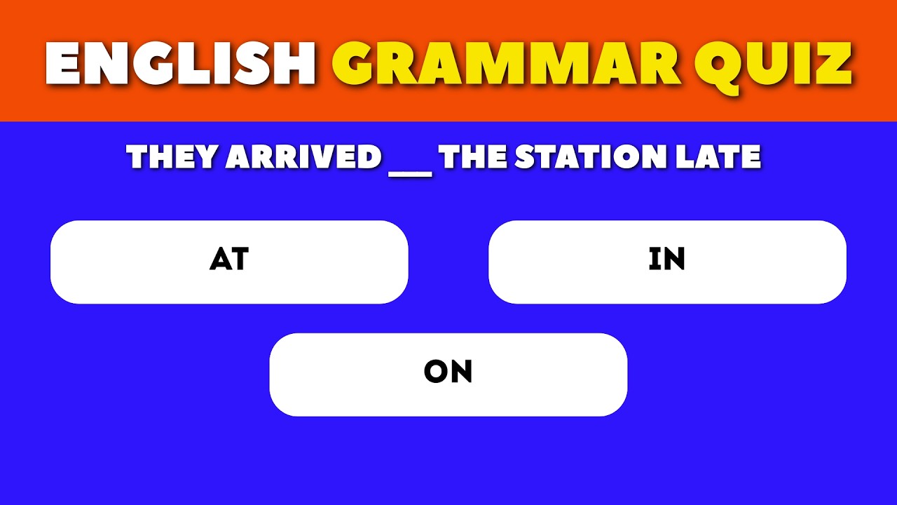 English Grammar Quiz / Puzzle Quiz  #englishgrammar  #GrammarQuiz #LearnEnglish