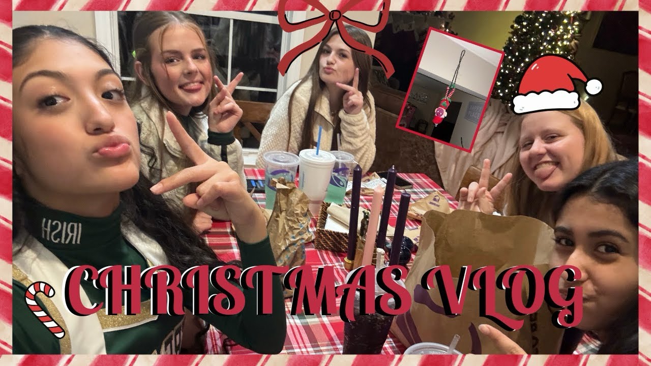 CHRISTMAS VLOG🎄💋❤️🤍