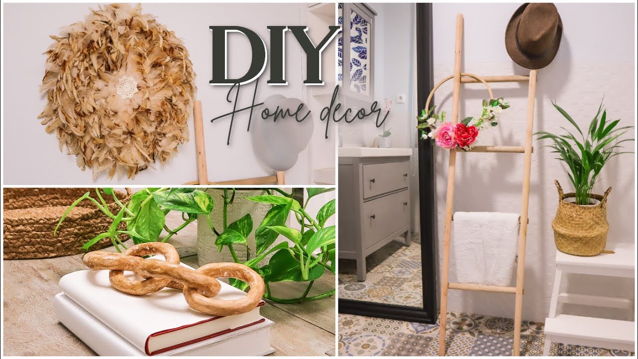 DIY ideas para DECORAR tu CASA con pocos materiales - Tendencias de decoración 2022 de forma casera