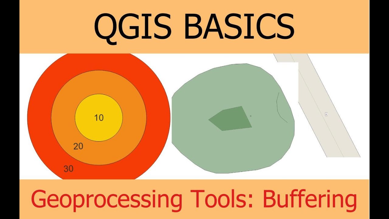 How to create Buffers and Multi-ring buffers at a specific distance in meters (QGIS 3 Basics)