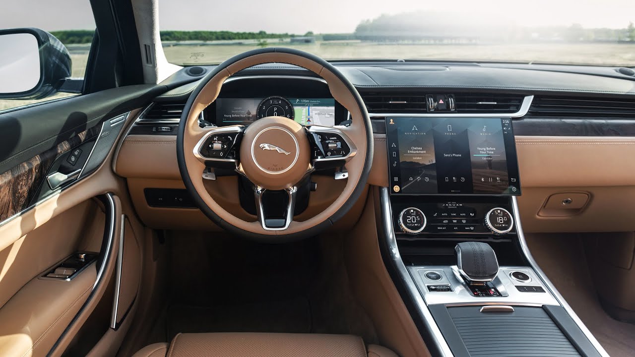 2021 Jaguar XF &ndash; all new Interior Design