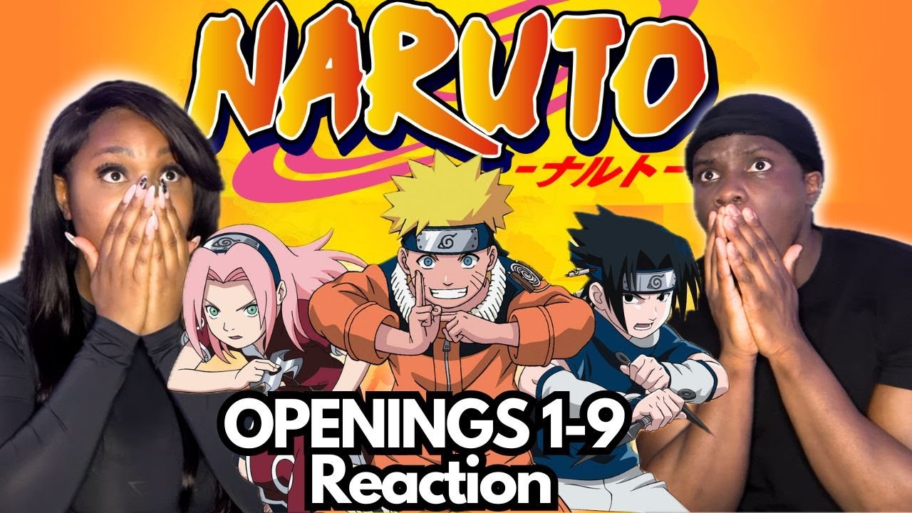 FIRST TIME REACTING TO NARUTO OPENINGS 1-9 | BEST OPENINGS EVER?!!!