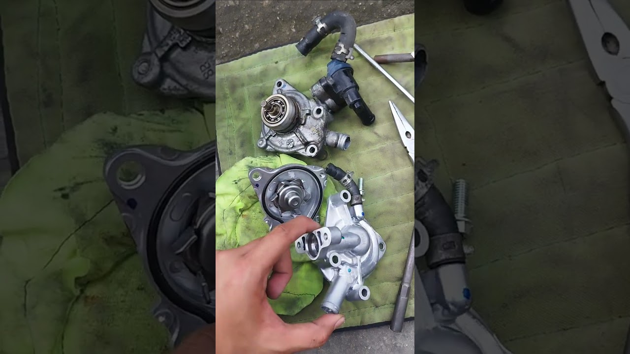 WATER PUMP ASSY REPLACEMENT HONDA CLICK 150 🔥🔥🔥🔥🔥