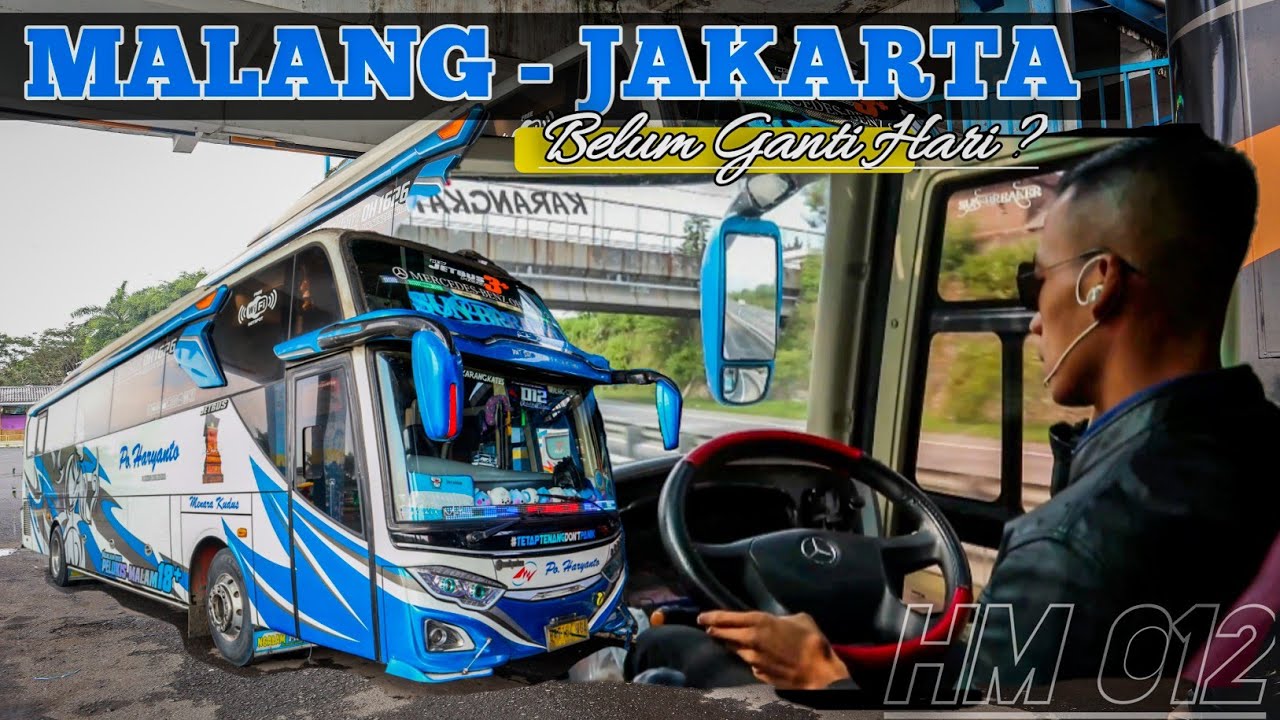 NAIK BUS TERCEPAT DIJALURNYA ⁉️Trip Po Haryanto 012 