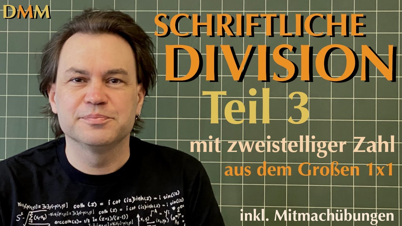 Division mit zweistelliger Zahl aus dem Großen 1x1