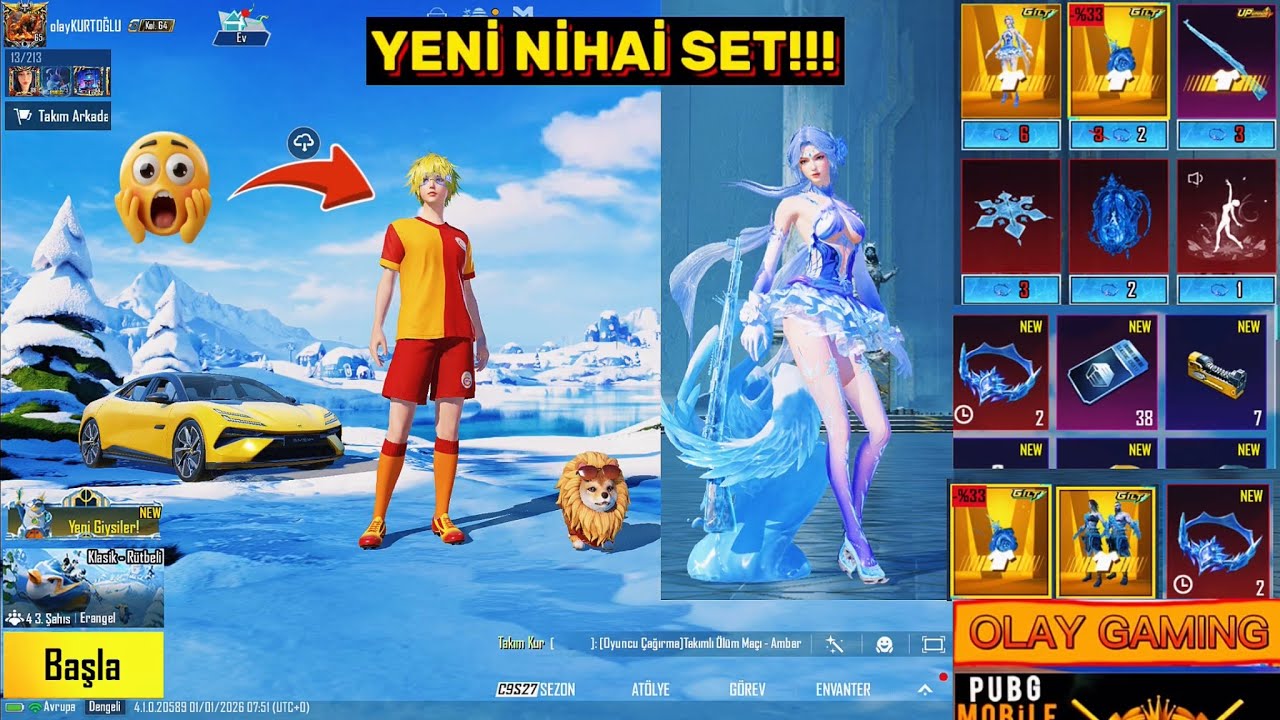 2026 HOŞ GELDİN!! Yeni nihaiset sandık açılımı pubg mobile 