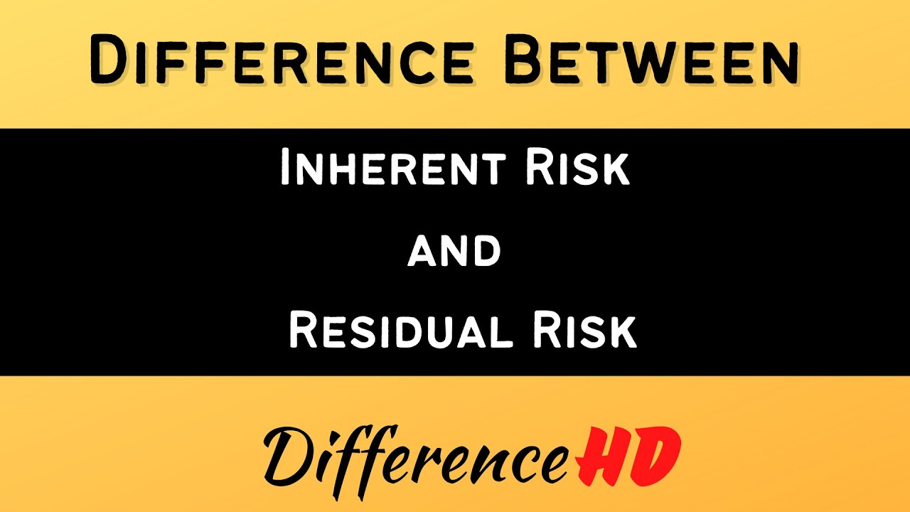 Differences Between Inherent Risk and Residual Risk