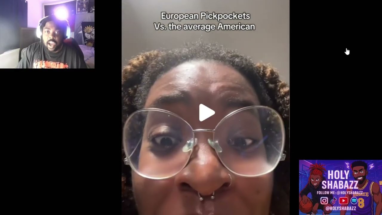 France Shocked Americans Fight Back Against Pickpockets 🤦 #holyshabazz